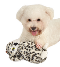 FOFOS Wildlife Plush Owl Dog Toy