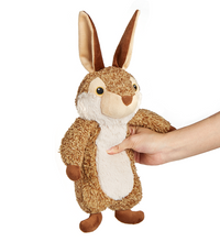 FOFOS Wildlife Plush Rabbit Dog Toy