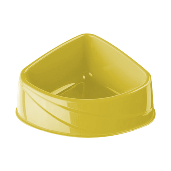 Georplast Corner Plastic Pet Bowl L
