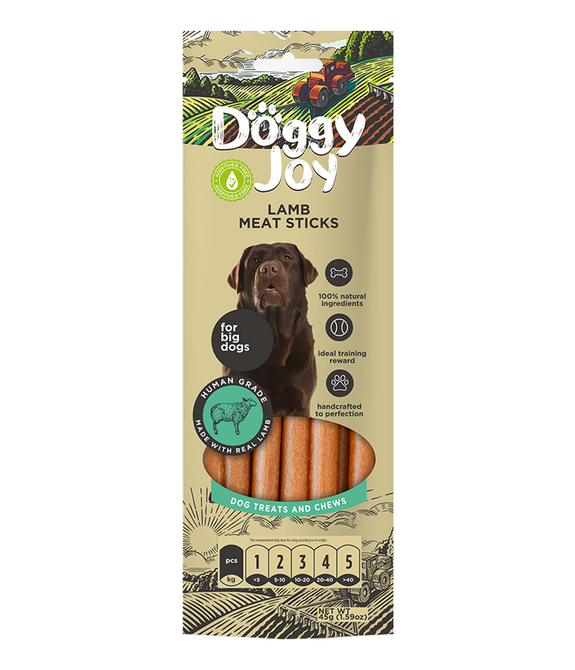 doggy-joy-lamb-meat-sticks-dog-treats-45g -1