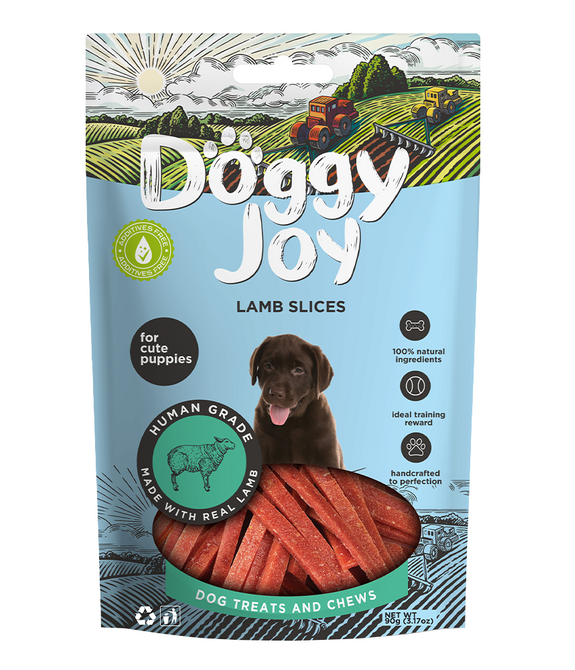 doggy-joy-lamb-slices-puppy-treats-90g -1