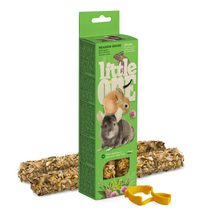 Little One Sticks for guinea pigs, rabbits, degus and chinchillas with meadow grass 2x55g