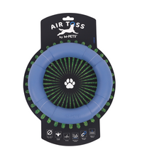 M-PETS Air Toss Circle Blue Dog Toy