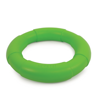 M-PETS Air Toss Circle Green Dog Toy