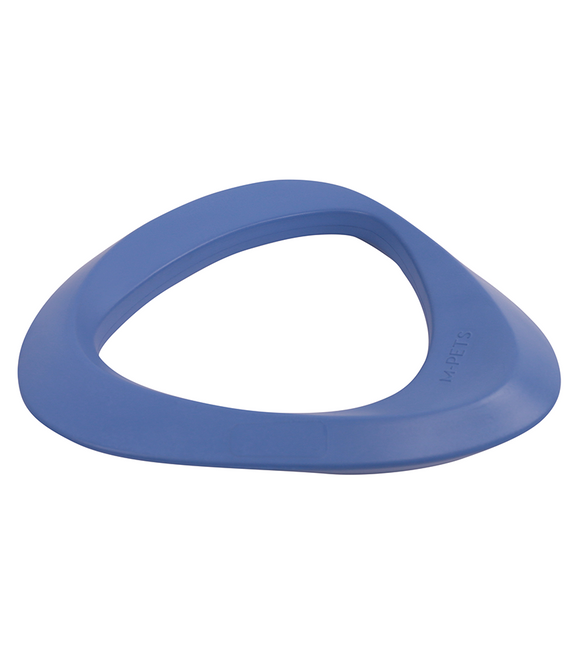 M-PETS Air Toss Mobius Blue Dog Toy