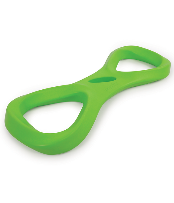 M-PETS Air Toss Twist Green Dog Toy