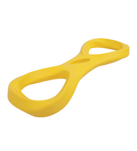 M-PETS Air Toss Twist Yellow Dog Toy