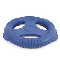 M-PETS Air Toss Wheel Blue Dog Toy