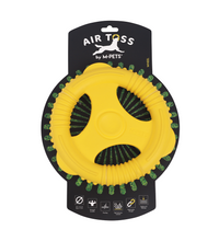 M-PETS Air Toss Wheel Yellow Dog Toy