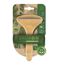 M-PETS Bamboo Rake Comb 16 teeth