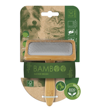 M-PETS Bamboo Slicker Brush M