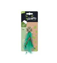 M-PETS Charmy Bugbear Green Catnip Cat Toy