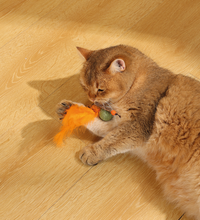 M-PETS Charmy Bugbear Orange Catnip Cat Toy