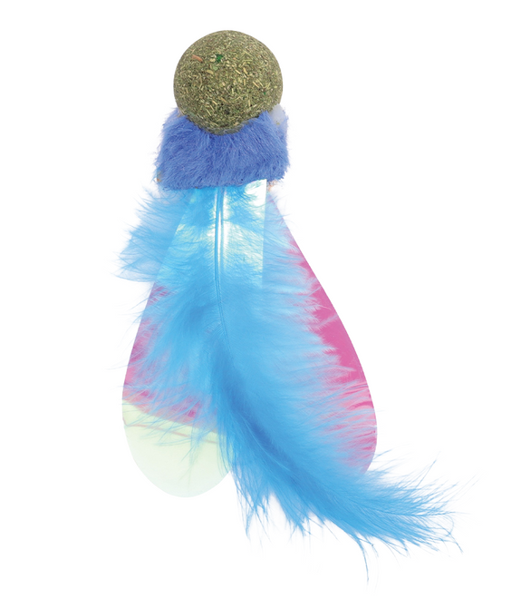 M-PETS Charmy Firefly Blue Catnip Cat Toy