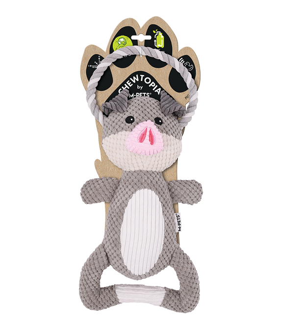 M-PETS Chewtopia Pig Dog Toy