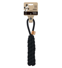 M-PETS Coto Black Loop Bar L Eco Friendly Dog Toy