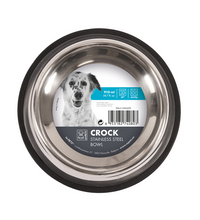 M-PETS Crock Stainless Steel Bowl L