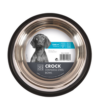 M-PETS Crock Stainless Steel Bowl XXL