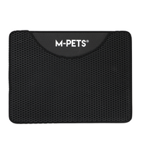 M-PETS Duplex Black Cat Litter Mat 60x45cm