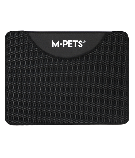 M-PETS Duplex Black Cat Litter Mat 60x45cm