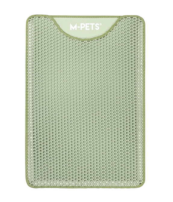 M-PETS Duplex Green Cat Litter Mat 45x65cm