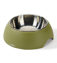 M-PETS Eco Bamboo Bowl Olive L 600ml