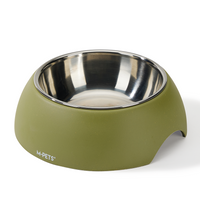 M-PETS Eco Bamboo Bowl Olive M 350ml