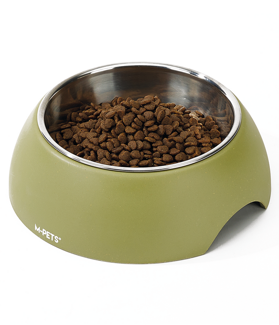 M-PETS Eco Bamboo Bowl Olive S 190ml