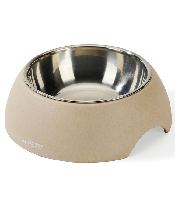 M-PETS Eco Bamboo Bowl Sand L 600ml