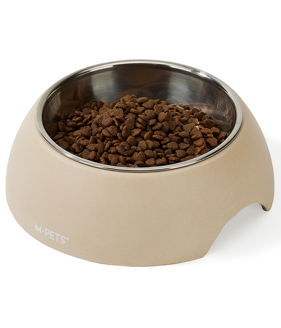 M-PETS Eco Bamboo Bowl Sand L 600ml