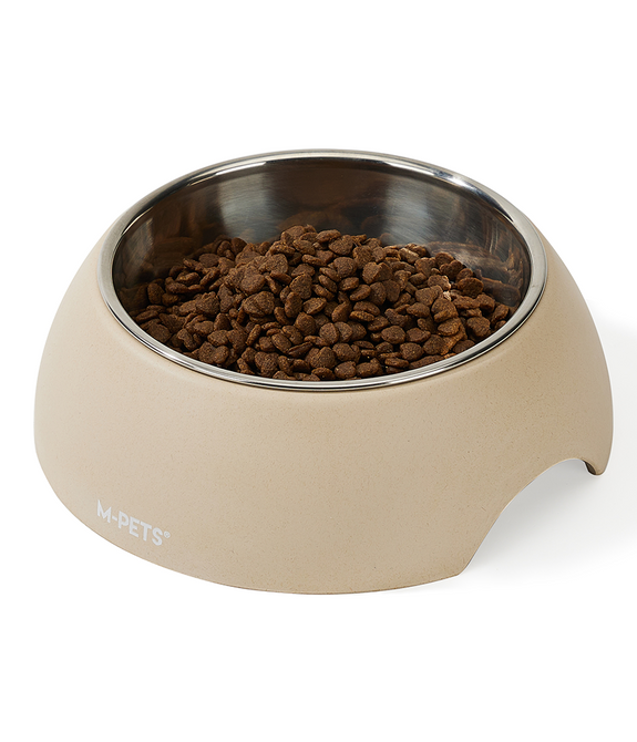 M-PETS Eco Bamboo Bowl Sand M 350ml