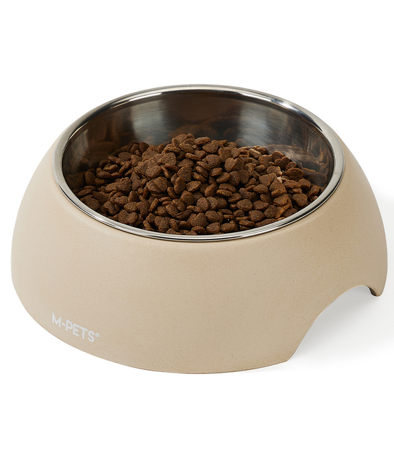 M-PETS Eco Bamboo Bowl Sand S 190ml