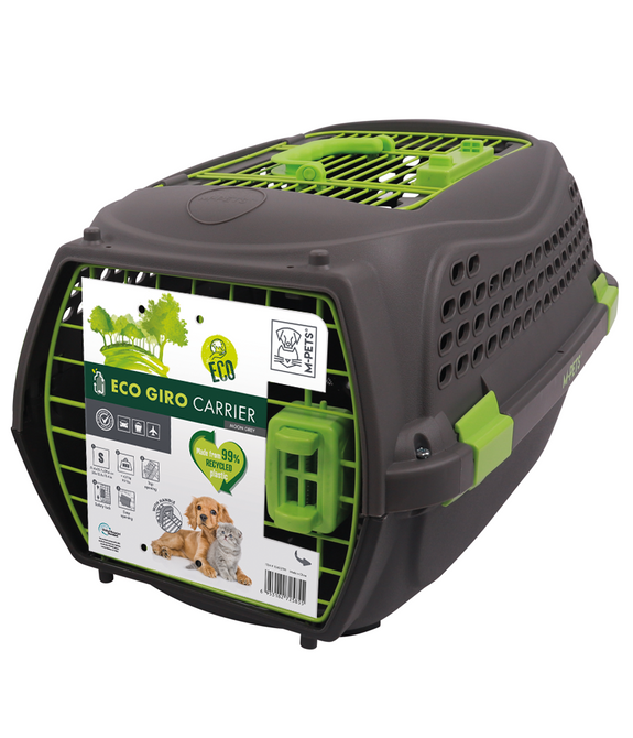 M-PETS Eco Giro Carrier Black & Green S