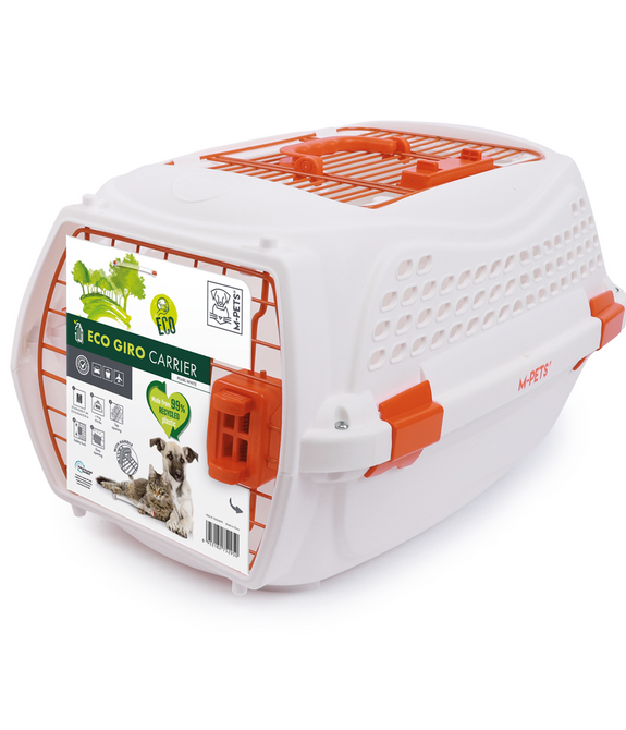 M-PETS Eco Giro Carrier White & Orange M