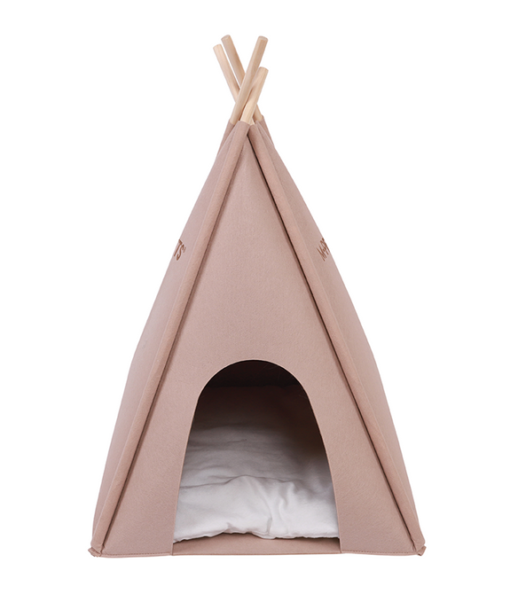 M-PETS Eco Tipi Brown Cat Bed