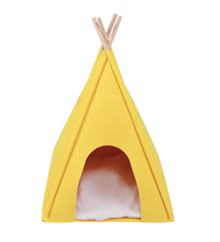 M-PETS Eco Tipi Yellow Cat Bed