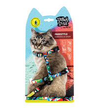 M-PETS Freestyle Cat Eco Set (Harness & Leash)