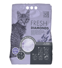 M-PETS Fresh Diamonds Silica Gel Cat Litter Lavender Scented 5L