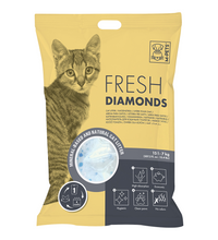 M-PETS Fresh Diamonds Silica Gel Cat Litter Non Scented 15L