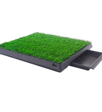 M-PETS Grass Mat Training Pad with Tray