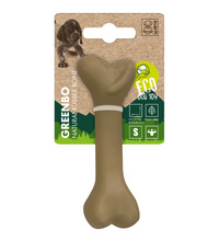 M-PETS Greenbo Natural Rubber Bone Dog Toy S