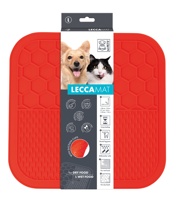 M-PETS Lecca Mat Red L