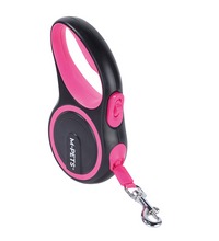 M-PETS Liberty Dog Retractable Leash Pink L