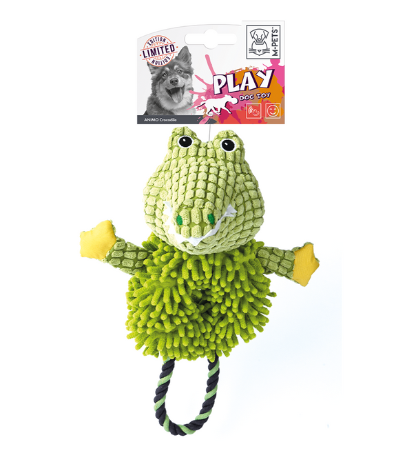 M-PETS Limited Edition Animo Crocodile Dog Toy