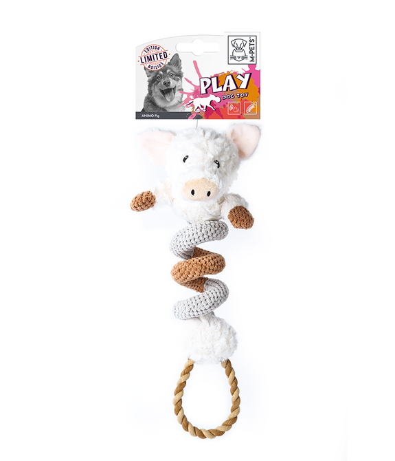 M-PETS Limited Edition Animo Pig Dog Toy