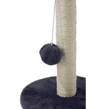 M-PETS My First Cat Tree Pompom Dark Grey