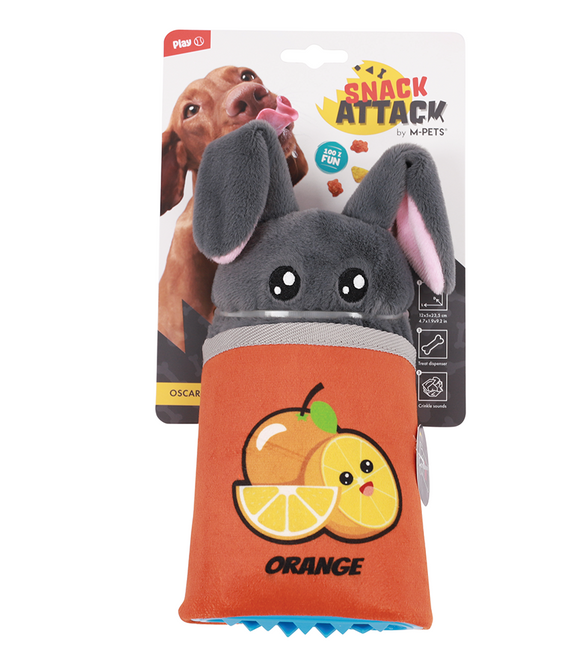 M-PETS Oscar Snack Attack Dog Toy