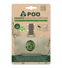 M-PETS Poo Bamboo Waste Bags Dispenser +15 bags