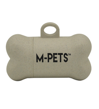 M-PETS Poo Bamboo Waste Bags Dispenser +15 bags