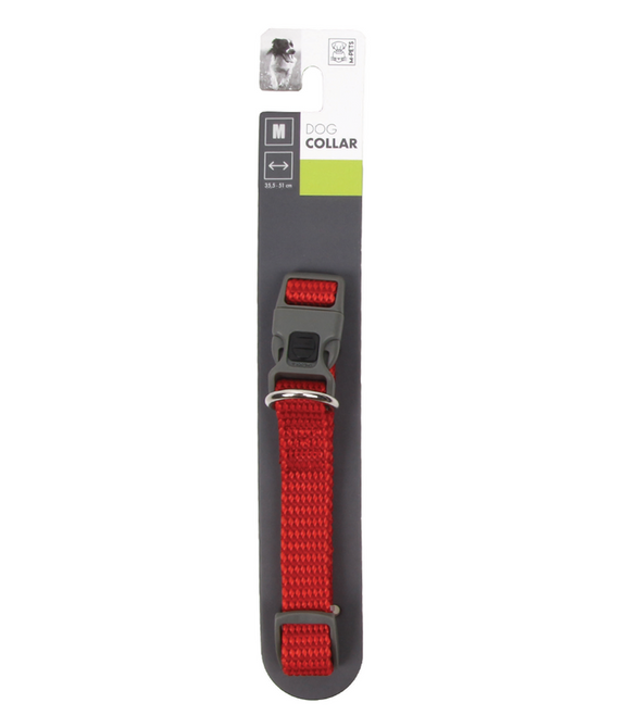 M-PETS Sportline Dog Collar Red M